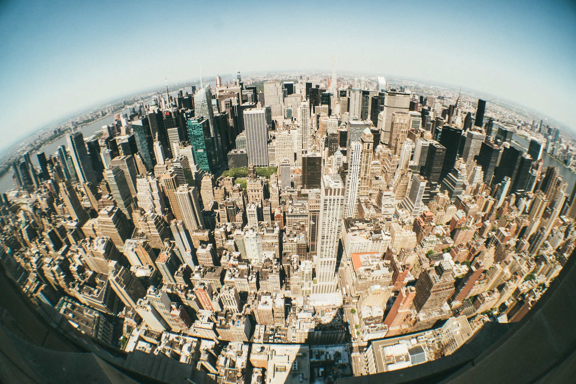 fisheye-skyline